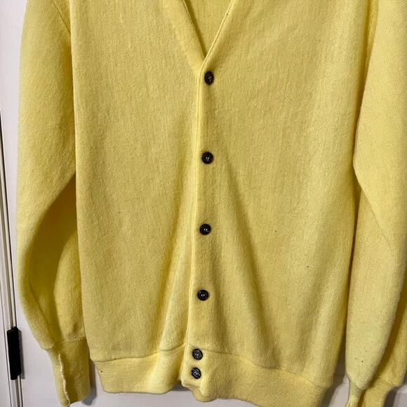 *RARE* Vintage 70's Pendleton Button Down V-Neck Cardigan Sweater - Picture 2 of 6